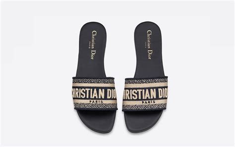 slippers dior dames|christian dior slippers for women.